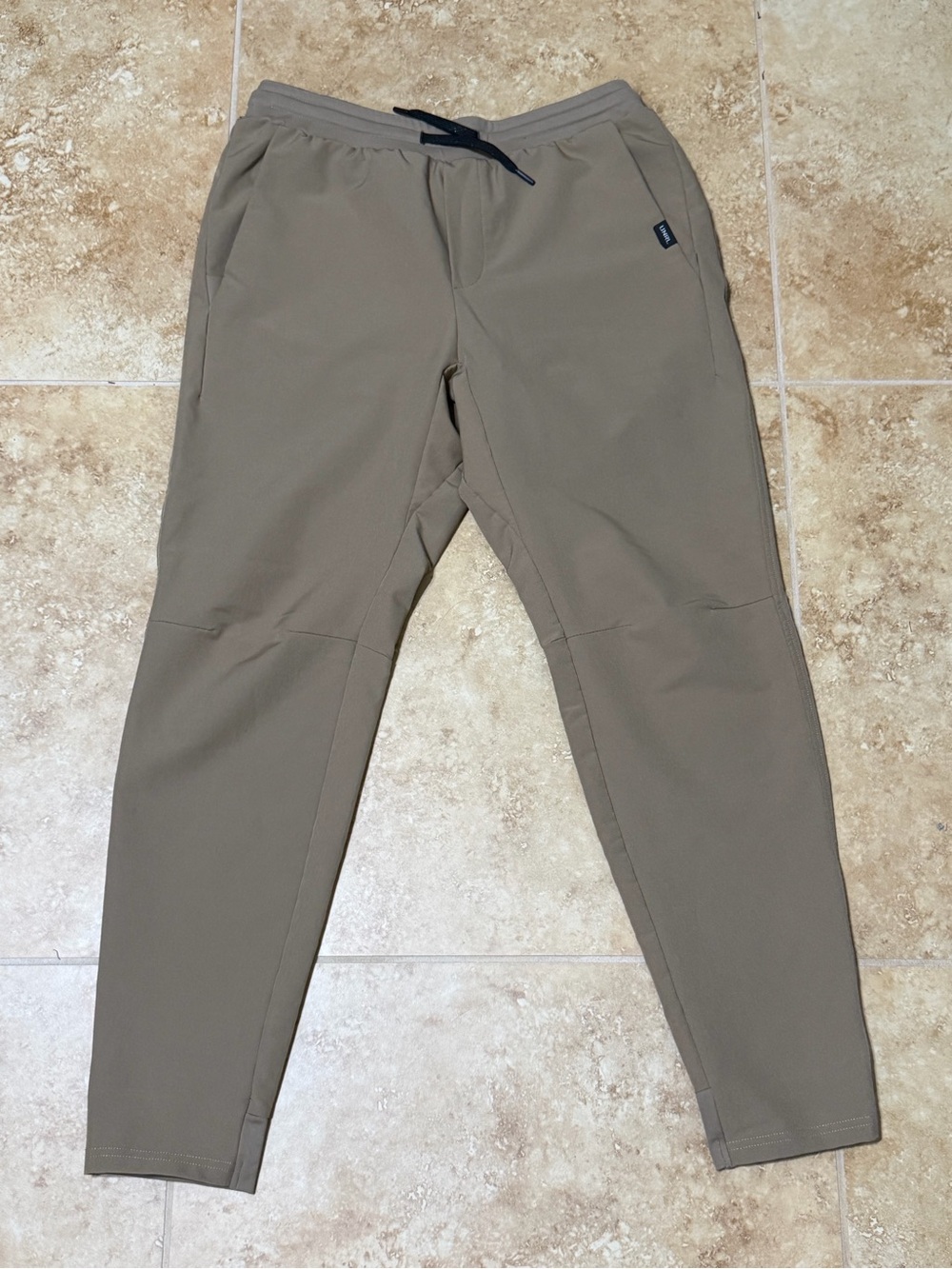 UNRL Men's dark Tan Active Jogger Pants - Casual Comfort size medium